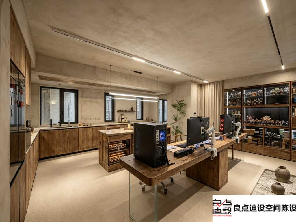 一居室装修设计|把工作室搬进家，小空间也能容下爱好呀